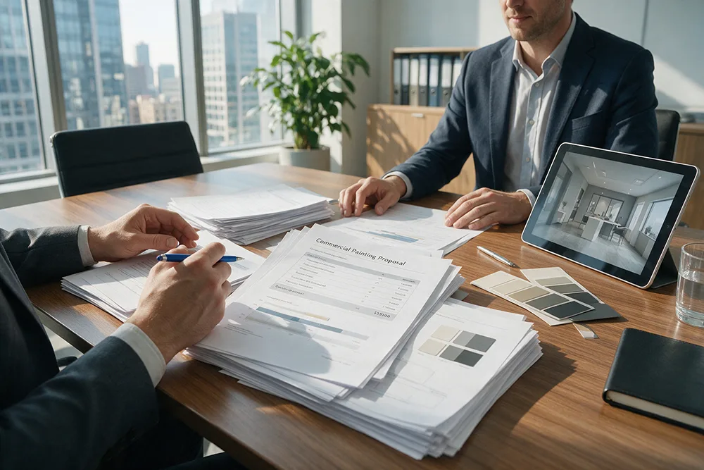 What Should a Commercial Painting Bid Actually Include?